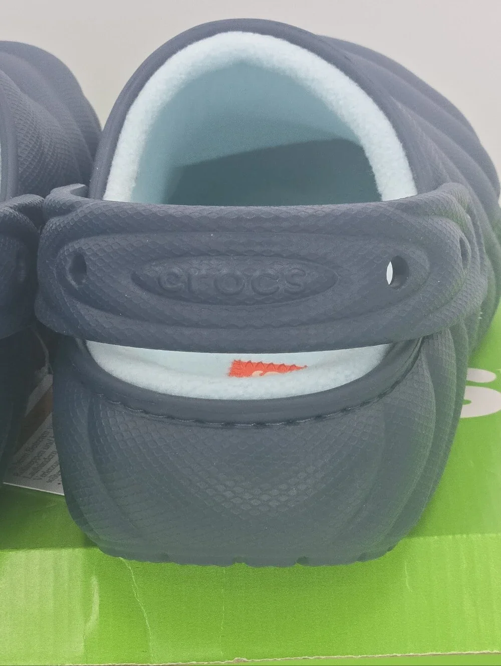 Crocs Classic Lined Overpuff Clog Unisex Nightfall Navy Size Men's 8 Women's 10